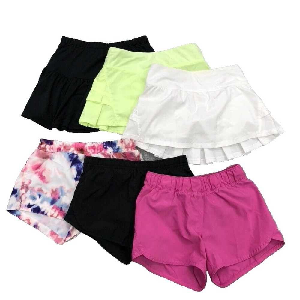 Ivivva Nike Activewear Skirt Shorts Lot Girls 6 Play Athletic Tennis Golf Gym